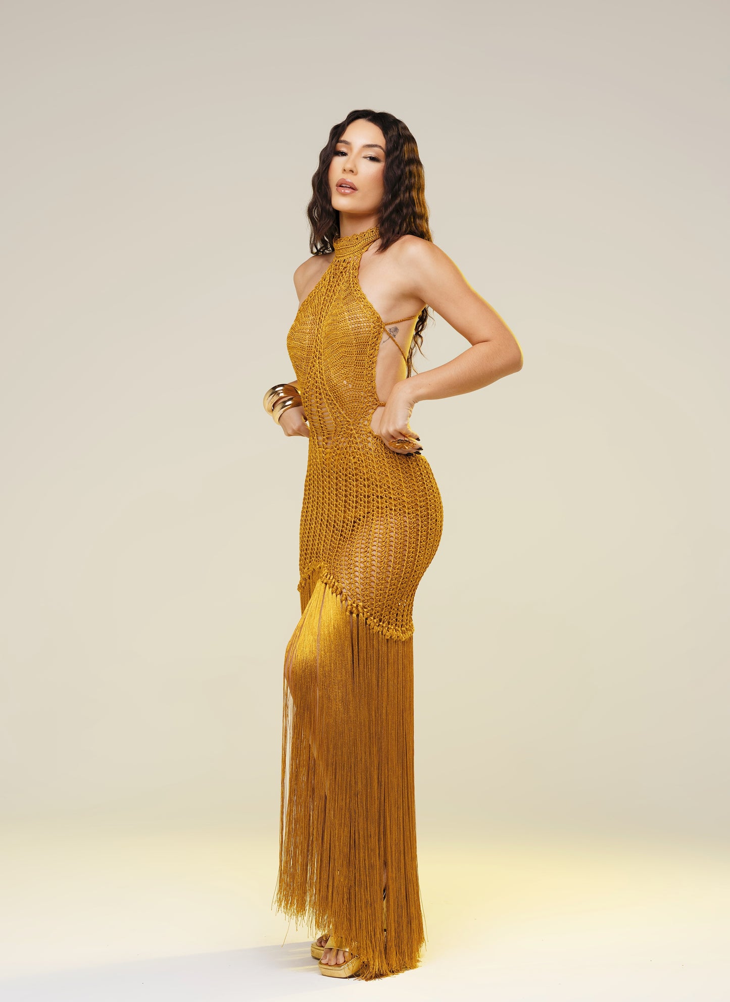 Vestido Dorys longo/ linha premium