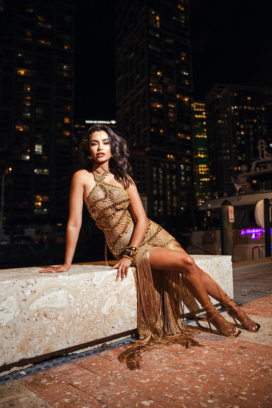 Vestido Sunset Luxo